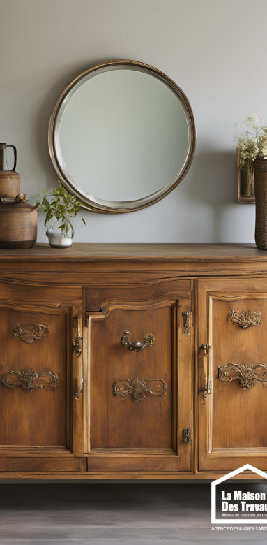 relooking meuble bois ancien moderne