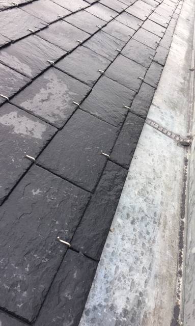 Rénovation de couverture avec dalle nantaise en zinc - Nantes 44