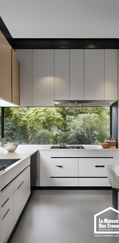 amenagement cuisine fermee fonctionnelle