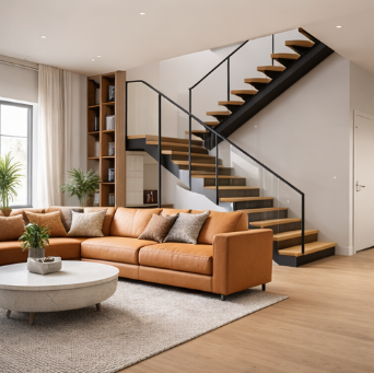 Escalier verrière : faire entrer la lumière au cœur de votre intérieur