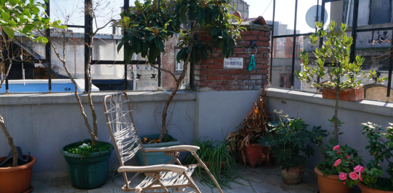 Terrasse en béton