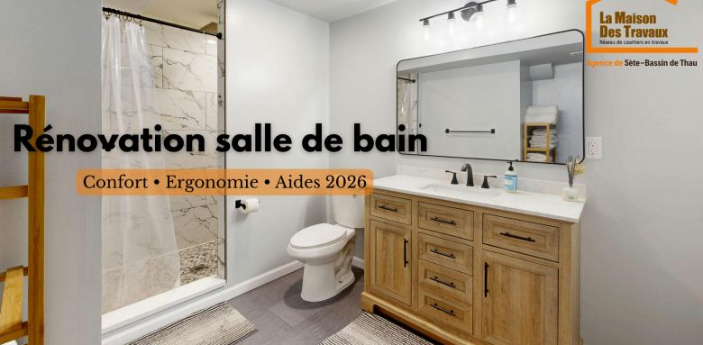 rénovation salle de bain occitanie la maison des travaux sète