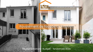 ravalement de façade maison la maison des travaux chartres