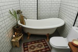 baignoire îlot