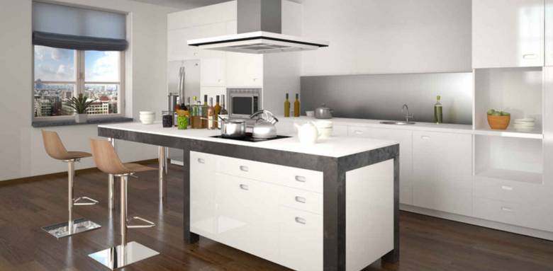 Pose d'une cuisine par LA MAISON DES TRAVAUX D'ANNECY