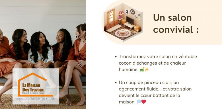 Et si un simple coup de pinceau redonnait vie à votre salon ? Faites de votre pièce un cocon chaleureux pour tous vos échanges.