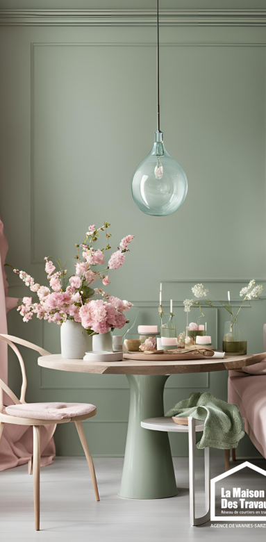 couleur pastel decoration maison
