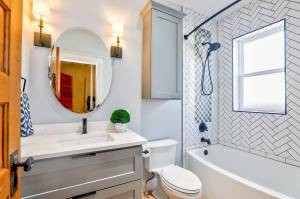 agrandir-salle-de-bain -carrelage