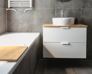 aménagement d'une salle de bain combles