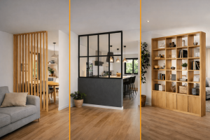 Séparer les pièces sans cloisonner : comment structurer son intérieur intelligemment