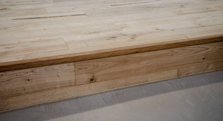 Parquet massif en chataignier