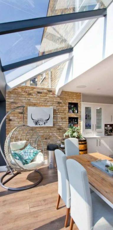 Véranda alu vitrée