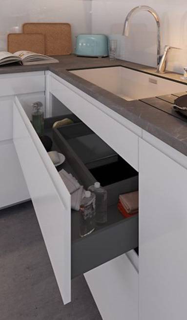 Sécuriser sa cuisine pour les enfants avec amortisseur de tiroir - Rochefort et Saint-Jean d'Angély 17