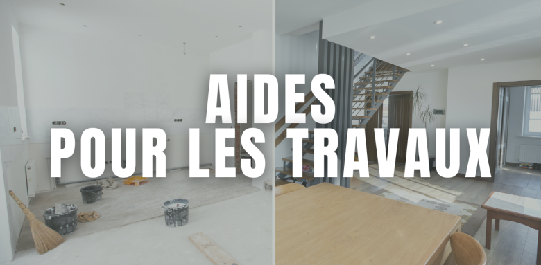 aides pour les travaux