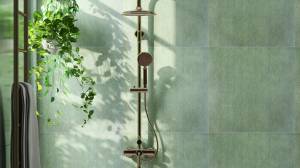 Un bel espace de douche à domicile