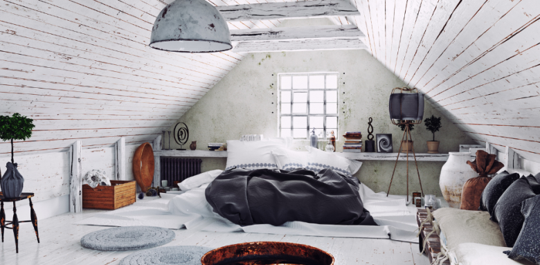 Aménager une chambre mansardée Poissy