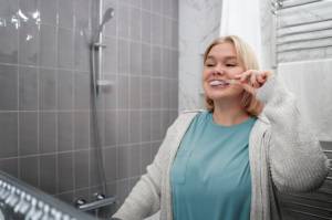 Rénovation de la salle de bain pour qu'elle devienne accessible PMR