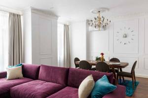 Rénovation d'un salon parisien à Saint-Cloud