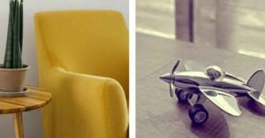 Jaune et gris