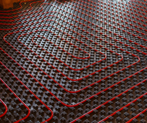 Plancher chauffant basse température