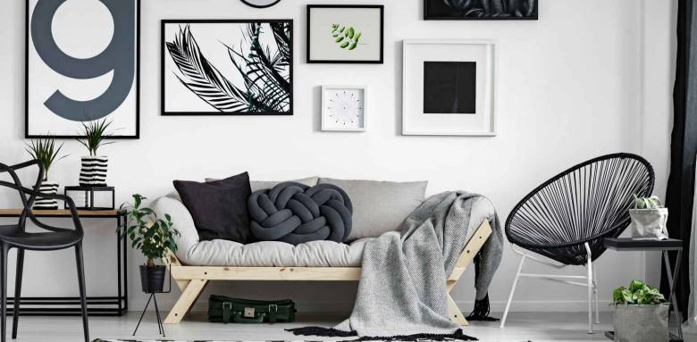 Salon ambiance seventies