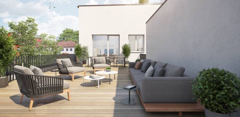 Réalisation d'un espace extérieur