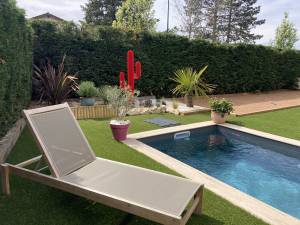 La mini piscine : un ilot de fraicheur .... et plein d'autres avantages 