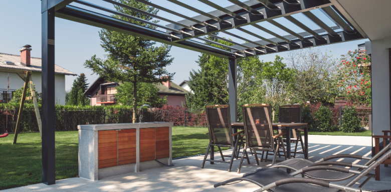 Pergola bioclimatique