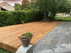 Aménagement de terrasse