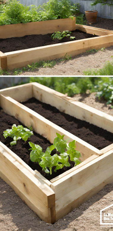 Carrés potagers surélevés