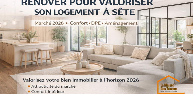 rénover pour valoriser sa maison 2026 la maison des travaux sète