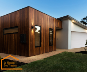 Bardage bois extérieur