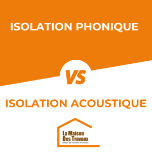 Isolation phonique vs isolation acoustique poissy