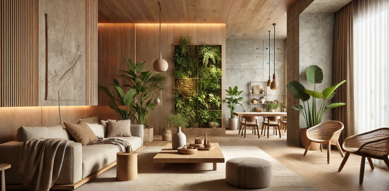 Séjour tendance déco 2025