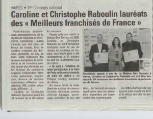Meilleur franchisé