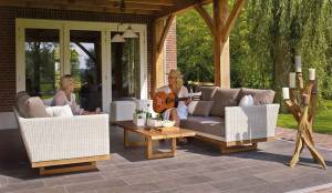 éclairage de terrasse