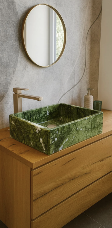 Vasque verte