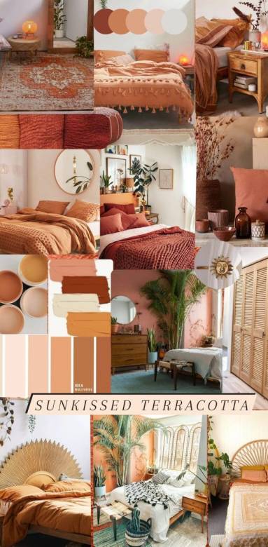 Linge de lit Terracotta