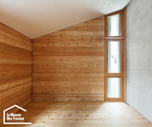Bardage bois intérieur