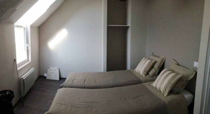 Chambres d'hôtel après travaux, Pontorson (50)