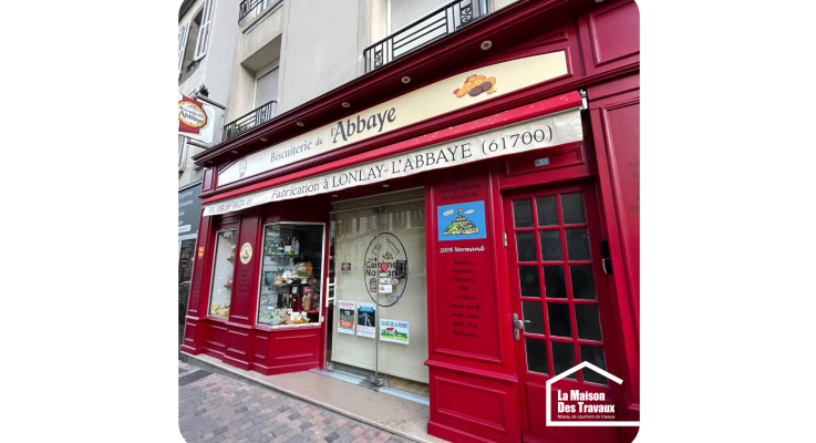 Rénovation d’une devanture de magasin, sur la commune de Granville (50400) ! 