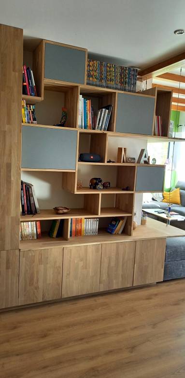 De multiples rangements et un design qui tape à l'oeil