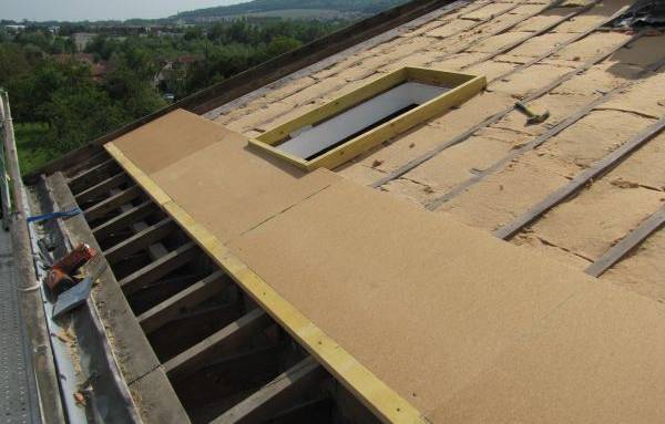 Rénovation toiture en pose sarking 