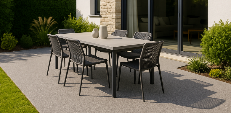 Terrasse en résine : un choix malin pour votre extérieur !