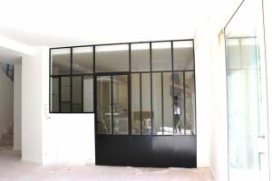 une verrière d'atelier sur mesure dans l'Essonne