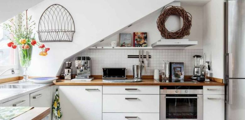 cuisine sous combles
