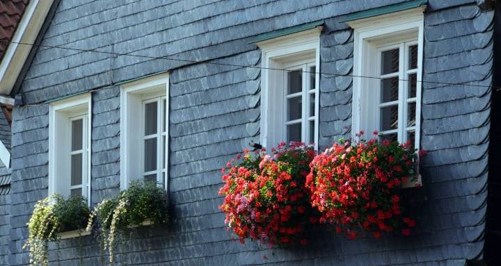 Bardage en ardoise naturelle