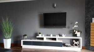 Le meuble TV sur-mesure s'adapte à votre cahier des charges.
