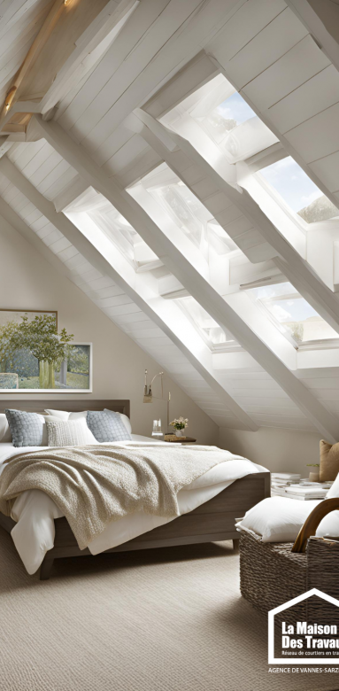 suite parentale sous combles lumière naturelle