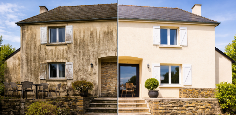 Pourquoi le nettoyage de façade est indispensable pour votre maison